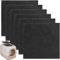 Reusable Carbon Cat Litter Filter - 6 Pcs Charcoal Filters for Litter Box, Tray Net for Odor Control and Air Purification