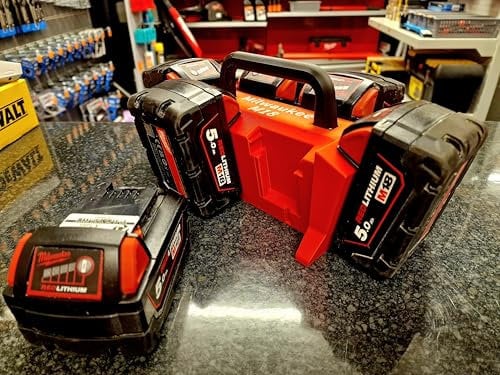 Battery Caddy/Carrier For Milwaukee M18 Batteries