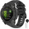 CHULN Silicone Cinturino per Garmin Instinct 3 50mm AMOLED/Instinct 3 Solar 50mm, 26mm Regolabile Sportiva Cinturino di Ricambio per Smartwatch.(No host)