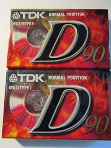 TDK D-90 EB Audio-Kassette (90min) 2er Pack