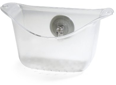 Umbra Bügelschloss, Plastik, weiß, Basket