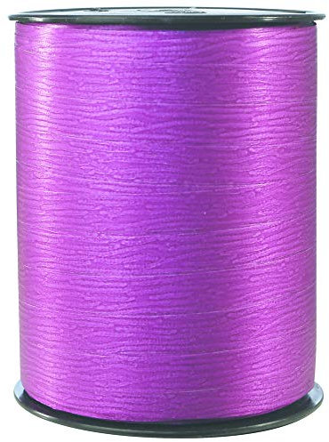 Clairefontaine 601509C Spule Geschenkband matt (250 m x 10 mm, ideal für Bastelprojekte und Geschenke) 1 Stück fuchsia