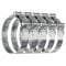 5 Pack - 80mm > 85mm T Bolt Hose Clamps Zinc Turbo Pipe Clips