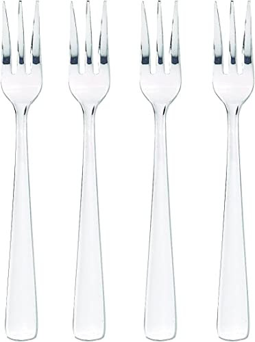 Harold Import Company 2507/4 HIC Oyster Fork Stainless Steel, Black/Stainless