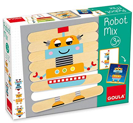 Goula Robot Mix – Lernspiel für Vorschule, ab 3 Jahren