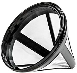 NOUVEAU Filtre à café permanent Coffee Filter noir taille 1x2 pour Philips Cafetière HD7431 HD7432 HD7433 HD7434 HD7435 HD7436 HD7437 996510072992 CP0142