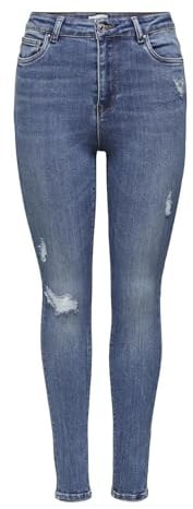 ONLY Female Skinny Jeans ONLMILA Hohe Taille Skinny Fit Knöchellang Jeans | Skinny fit jeans