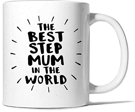 Risk-A Designs The Best Step Mum in the World, Step Mum mug, Step Mum birthday gift, step mum gift, step mother gift, step mother birthday, mum gift, mummy gift