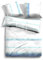 TOM TAILOR 0049962 Bettwäsche Garnitur mit Kopfkissenbezug Linon 1x 135x200 cm + 1x 80x80 cm light blue