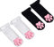 Overknee-Strümpfe und lange, fingerlose Handschuhe mit Katzenpfoten, niedlich, weich, 3D-Katzenpfote, für Mädchen und Damen, Lolita-Cosplay-Set