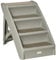 PawHut Scaletta per Cani Pieghevole con 4 Gradini Antiscivolo, Scala per Animali Domestici fino 10 kg in PP, 62x38x49.5cm, Grigio