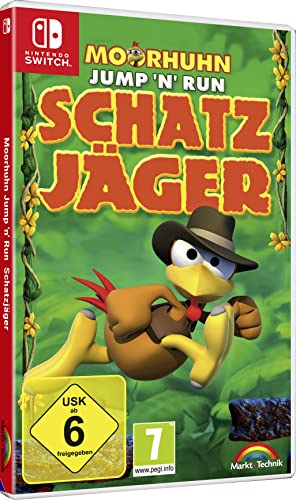 Moorhuhn - Jump n Run - Schatzjäger Abenteuer - für Nintendo Switch