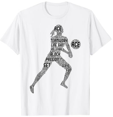 Ragazza di pallavolo Maglietta