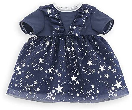 Corolle Glitzerkleid, Puppenzubehör, Puppenkleidung, für alle 36cm Ma Ankleidepuppen, ab 4 Jahre