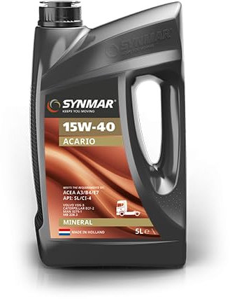 Synmar Huile de Lubrification Acario 15W-40 5 litres