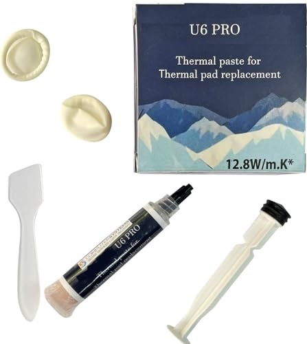 U6 PRO 10g Spritze Viskose Wärmeleitpaste für Wärmeleitpad Ersatzflüssigkeit CSGR
