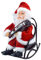 Dickly Weihnachts-Weihnachtsmann-Ornamente, 2023 Weihnachtsmann-Figur mit Musik, Weihnachtsdekorationen, Miniatur-Weihnachtsfiguren, Geige