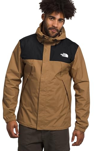 The North Face Men's Antora Jacket, Utility Brown/Tnf Black, XL