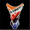 MOLUCI Tankpad Tankschutz Motorrad CBR HRC Aufkleber Tankdeckel Abdeckung Aufkleber Pad Für Ho&nda CBR600RR CBR1000RR REPSOL CBR900 CBR929 CBR954 CBR250