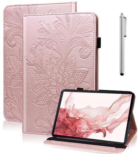 TUOLISG Funda para Samsung Galaxy Tab A 10.1 2019 T510/T515, Premium PU Cuero Tableta Funda Protectora Multiángulo Soporte Funda con Ranura para Tarjetas para A 10.1 Pulgadas 2019 -Dorado