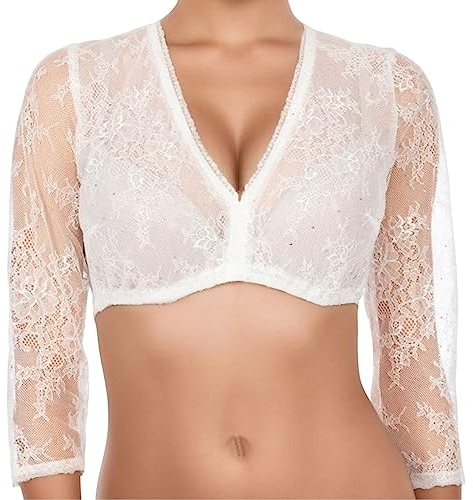 XTBFOOJ Dirndl Damen lang Grosse grössen Dessous spitz Oktoberfest Halskette Dirndl Bluse 46 Dirndlbluse 42 halbarm Dirndl Tshirt Dirndl Bluse 52 schulterfreie Bluse Dirndl schürze Spitze einzeln