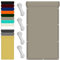 Rechteckiges Sonnensegel 180 x 500 cm Wetterschutz Wasserabweisend Sonnenschutz Strand Uv-Schutz-Polyestergewebe mit Seil Sonnenschutz Markise für Balkon Terrasse Und Garten, Khaki