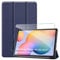 GOZOPO Custodia per Samsung Galaxy Tab S6 Lite 10,4 pollici 2024/2022/2020, copertura leggera con pellicola protettiva per schermo, funzione sleep/wake(blu)