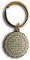 LivelyBuy Ayat Al Kursi Schlüsselanhänger, goldene Münze, Koranvers graviert, islamischer Talisman, Schmuck, Geschenk, gold, One size