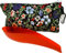 Urinette® Rigide avec Pochette de Rangement et Son Mousqueton (Rouge+Prairie)