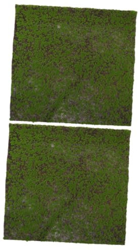 Supvox 2St künstlicher Moosrasen im Freien Moos für Pflanzen kleine Kunstpflanzen Fälschung Farn künstliches moos moosteppich Moosmikrolandschaftsdekor Kunstrasen für den Garten Tuften