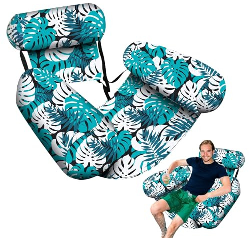 Reise-Tanks für Erwachsene, Pool-Hammock Water schwimmt für Erwachsene, Lounge-Stuhl mit Rückenlehne, Drifter Saddle, Schwimmen, Spielzeug im Freien für Reisen