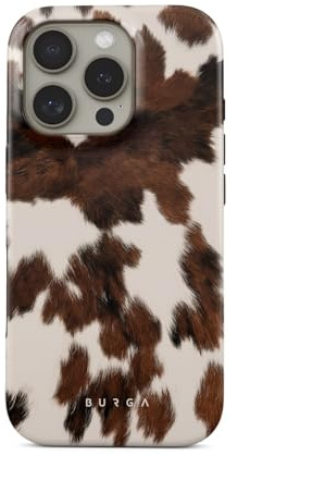 BURGA Unisex Phone Case for iPhone 16 Pro Max – Dual-Layer Hybrid Design with Shock-Absorbing TPU & Durable Exterior, Scratch-Resistant Finish and Raised Bezel Edge for Screen Protection & Daily Use