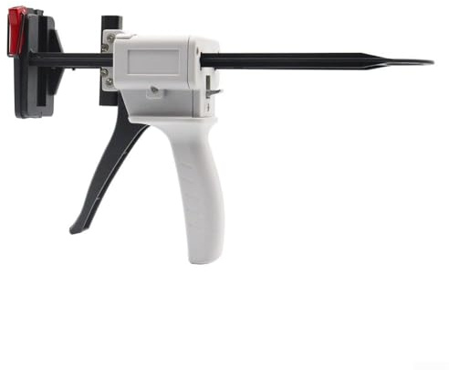 Manueller Silikon-Kleber-Spender, manuelle Silikon-Kleberpresse für Dicht- und Reparaturaufgaben, vielseitiges Rohr-Extruder-Werkzeug mit Bedienungsgriff (704 Quetschkleber)