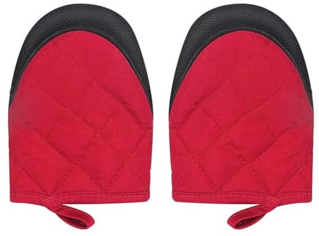 Gants Professionnels Antidérapants en Silicone À Bec De Canard Mitaines Main Résistantes La pour La Cuisson Accessoires Cuisine Outil Mitaines