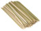 ThinkBamboo Lot de 100 brochettes plates en bambou pour barbecue 15 cm