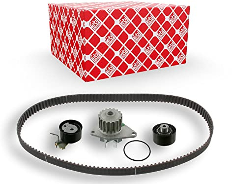 febi bilstein 32727 Zahnriemensatz mit Wasserpumpe, 1 Stück | Kompatibel mit: CITROËN C2, C3 I, C4 Coupe, C4 I, PEUGEOT 1007, 206 Schrägheck, 206 SW, 207, 307, 307 Break, 307 SW