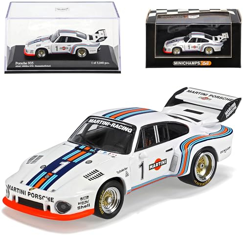 Minichamps Porsche 911 935 Weiss Nr 1 Adac 1000 Km Rennen 1976 1/64 Modell Auto Modellauto