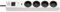 Brennenstuhl Socle 4 prises Blanc 2 m - parasurt 19.500a, Blanc, 4 prises