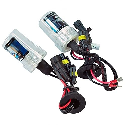 Paar Lampen Birnen Kit Xenon Xenon H1 55 W 4300 K 12 V Leuchtmittel Licht HID Ersatz Scheinwerfer