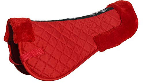 Rhinegold 30 DE Comfort Sattelunterlage-Pony-rot Schabracke