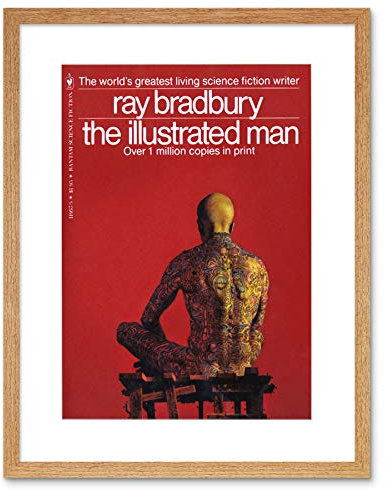 Wee Blue Coo 1951 RAY BRADBURY ILLUSTRATED MAN SCIENCE FICTION WRITER ART PRINT B12X10645