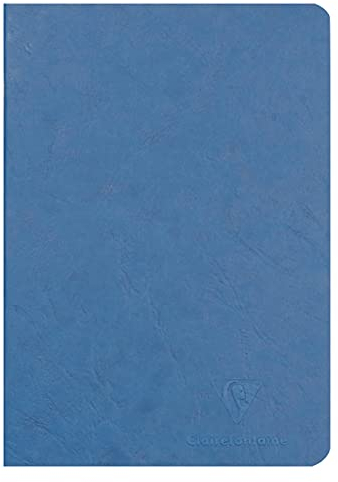 Calligraphe 733104C Heft AgeBag (DIN A5, 14,8 x 21 cm, blanko, ideal für Ihre Notizen und Zeichnungen, 48 Blatt) 1 Stück blau
