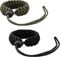 MoKo Dragonne Poignet pour Caméra,[Lot de 2] Sangle de Poignet Réglable pour Appareil Photo, Jumelles et Caméscope, Nikon/Canon/Sony/Panasonic/SLR/DSLR - Noir & Vert Armé