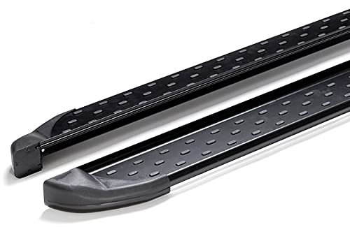 GERMANSELL Trittbretter kompatibel mit Toyota RAV4 2016-2018 Olympus Schwarz inkl. ABE