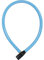 ABUS Antirrobo de cable 3406K - Cable de acero de 55 mm de longitud con revestimiento de plástico - Antirrobo de bicicleta con nivel de seguridad 1- Surtido ( azul, naranja, rojo, rosa, gris o verde)
