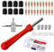 Lanjue Tyre Valve Repair Kit, Schrader Valve Tool Valve Core Remover Tool for Car Bicycle Auto