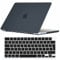 Se7enline Compatible with 2024 2023 2022 2021 MacBook Pro 16 inch Case Frosted Hard Shell Laptop Cover for Mac Pro 16-inch New Model A2991 A3403 A2780 A2485 M4 M3 M2 M1 & Keyboard Skin, Black