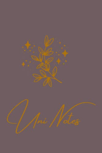 Uni Notes Lined Notebook