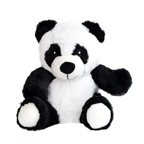 Pelucho - Peluche Bouillotte déhoussable Panda - Made in France - Lavande et blé - Chaleur - Bien être - Douceur - Bouillotte sèche - Bouillotte Bébé - bouillotte micro-onde