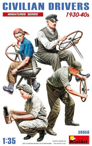 Miniart 1:35 - Civilian Drivers 1930-40s